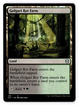 Golgari Rot Farm 291 Commander 2021 Normal NM - Image 1