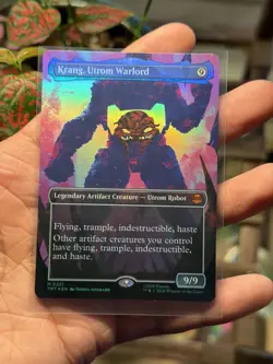 Krang, Utrom Warlord (Holo) Legendary Artifact Creature TMT TMNT - Image 1