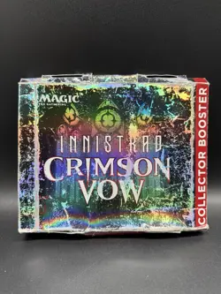 MTG Magic The Gathering Innistrad Crimson Vow Collector Booster Box Damaged Box - Image 1