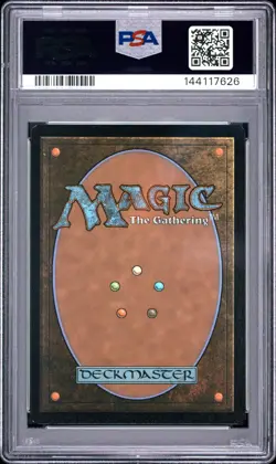 2025 MTG EDGE OF ETERNITIES VIEWPORT BORDERLESS-GALAXY FOIL GODLESS SHRINE PSA 8 - Image 2
