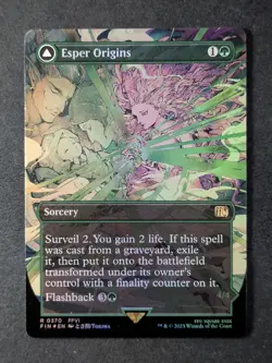 2025 MTG ESPER ORIGINS/SUMMON: MADUIN #0370 Final Fantasy Foil Borderless Rare - Image 1
