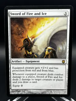 MTG Sword of Fire and Ice 148/165 Darksteel Regular Rare Magic the Gathering - Image 1