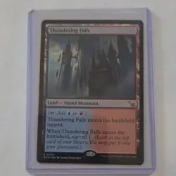 Magic: The Gathering Thundering Falls Rare Land Murders at Karlov Manor 269 - Image 1