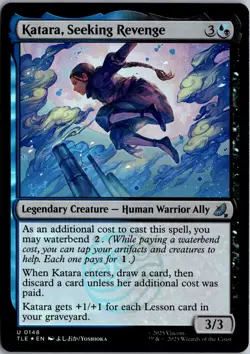 Katara, Seeking Revenge U Avatar: The Last Airbender: Eternal-Legal 148 NM Magic - Image 1
