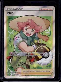 2022 Pokemon SWSH Astral Radiance Milo Trainer Gallery #TG27/TG30 - Image 1