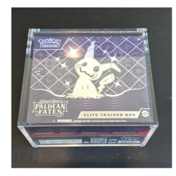 Pokemon TCG Scarlet & Violet Paldean Fates Elite Trainer Box Mimikyu English - Image 1