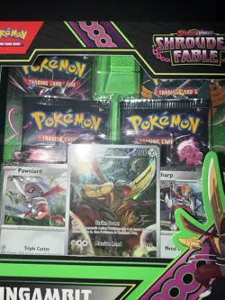 Pokemon TCG Scarlet & Violet Shrouded Fable Kingambit Illustration Box 3 Promo - Image 2
