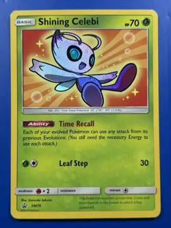 Shining Celebi SM79 Promo • LP • Pokemon TCG - Image 1
