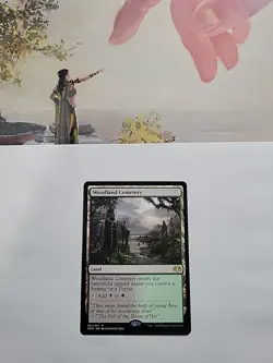 MTG - Woodland Cemetery Dominaria Remastered Regular Rare #261 - Image 2