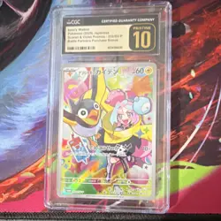 The Pokemon Company Iono's Wattrel 232/SV-P Promo Holo Japanese CGC 10 - Image 1