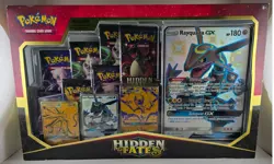 Pokemon Hidden Fates - Premium Powers Collection Box Sealed NIB Rayquaza GX Rare - Image 1