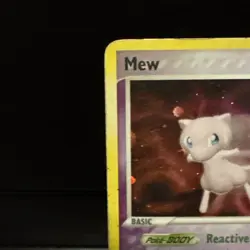 Mew 70 HP Holo Rare Basic Pokemon Card POP Series 4 004/017 2006 - Image 2