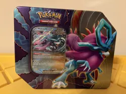 POKEMON TCG Paradox Clash TIN: Walking Wake EX - New & Sealed - Image 1