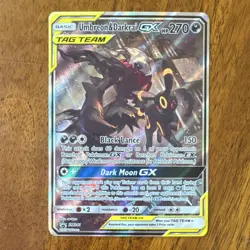 Umbreon & Darkrai GX TAG TEAM Promo Holo Pokemon TCG SM241 AMAZING condition - Image 1