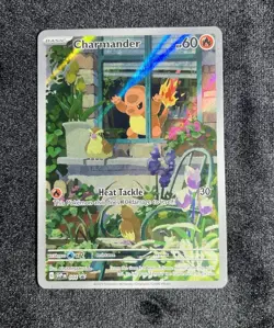 Pokemon TCG Obsidian Flames Charmander 044 SVP EN Black Star Promo - Image 1