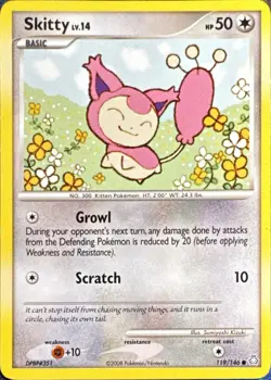 Skitty 119/146 Common Legends Awakened Pokemon Near Mint - Image 1
