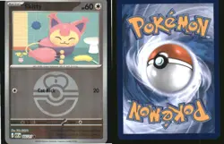 Skitty (Love Ball) 165/217 Holo ME: Ascended Heroes Pokemon Reverse Holo NM - Image 3