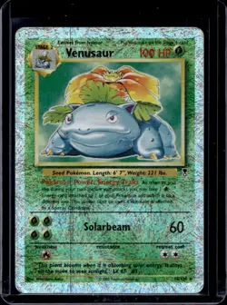 2002 Pokemon Legendary Venusaur Reverse Holo #18/110 - Image 1