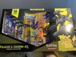Pokemon Pikachu and Zekrom GX Tag Team Premium Collection - Gamestop Exclusive - Image 1