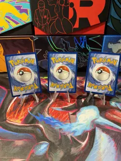 Pokemon TCG Larvitar Pupitar Tyranitar - Cosmo Holo - Image 2