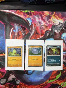 Pokemon TCG Larvitar Pupitar Tyranitar - Cosmo Holo - Image 4