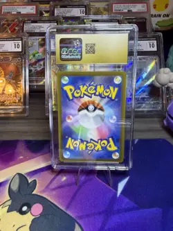 CGC Pristine 10 Fletchinder Art Rare #73 Clay Burst Japanese Pokemon Tcg - Image 2