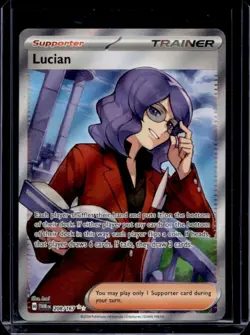 2024 Pokemon Twilight Masquerade Lucian #208/167 - Image 1