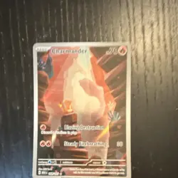 Pokemon Charmander 164/165 Scarlet & Violet 151 Holo Illustration Rare 70 HP - Image 2