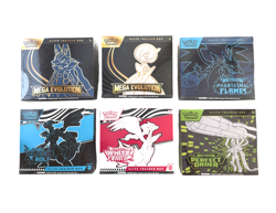 Pokemon TCG Mega Evolution ETB Lot of 6 Sealed Black Bolt White Flare Phantasmal - Image 1