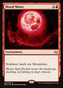 Blood Moon - Light Play MTG Modern Masters 2017 - Image 1