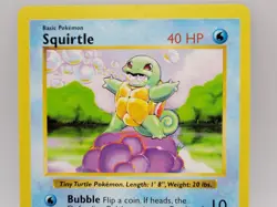 Shadowless Squirtle 63/102 Pokemon Base Set 1999 NM WOTC Vintage - Image 2