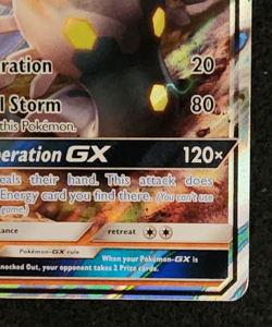 2018 Pokemon Black Star Promo Zygarde GX #SM122 EX-NM - Image 4