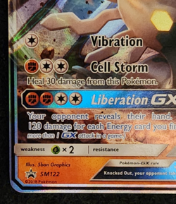 2018 Pokemon Black Star Promo Zygarde GX #SM122 EX-NM - Image 5
