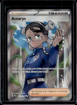 2025 Pokemon Prismatic Evolutions Amarys #132/131 - Image 1