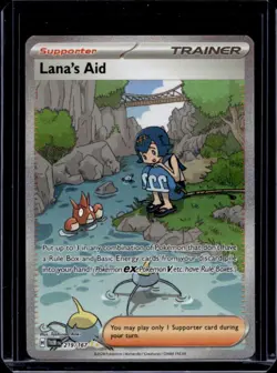 2024 Pokemon Twilight Masquerade Lana's Aid #219/167 - Image 1