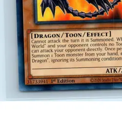 Yugioh - Red Eyes Toon Dragon LDS1-EN066 1st Common NM - Image 3