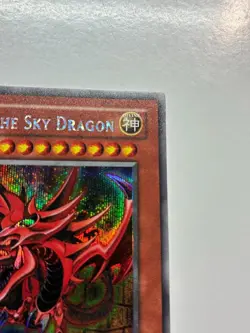 USA Seller Yugioh Slifer the Sky Dragon GBI-001 Secret Rare VLP/NM - Image 4