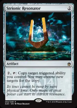 Strionic Resonator - Light Play MTG Masters 25 - Image 1