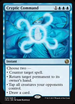 Cryptic Command - Light Play MTG Iconic Masters - Image 1