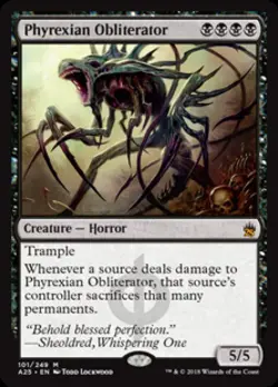 Phyrexian Obliterator - Light Play MTG Masters 25 - Image 1
