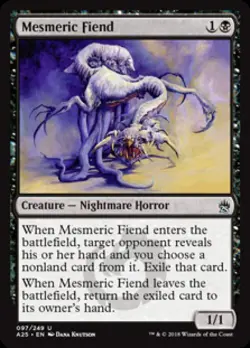 Mesmeric Fiend - Light Play MTG Masters 25 - Image 1