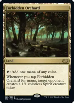 Forbidden Orchard - Light Play MTG Double Masters 2022 - Image 1