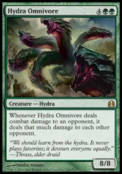 Hydra Omnivore - Light Play MTG Commander - Image 1