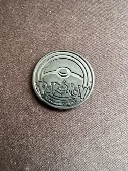 Shaymin Jirachi Silver Coin Holographic Pokemon TCG Exclusive Rare Exclusive - Image 2
