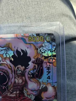 Monkey D. Luffy Manga Alt Art OP11-118 SEC A Fist of Divine Speed ONE PIECE Card - Image 5