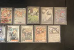 Pokemon TCG Card Lot Of 19 Illustrations Rares, Full Arts, and More. Near Mint - Image 3