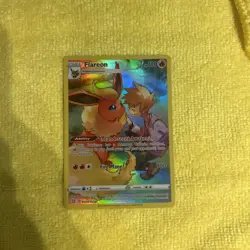 Flareon Full Art Trainer Gallery Holo Card TG01/TG30 Brilliant Stars - Image 1