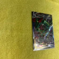 Pokemon TCG Evolving Skies Rayquaza VMAX Holo Full Art Card 111/203 Ultra RareNM - Image 5