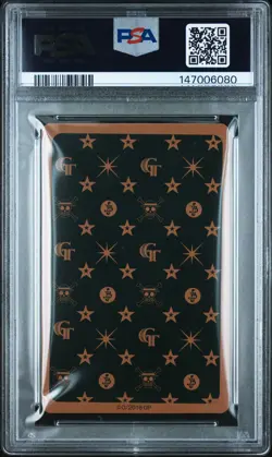 2016 ONE PIECE FILM: GOLD PLAYING CARDS ACE OF DIAMONDS SABO PSA 8 - Image 2