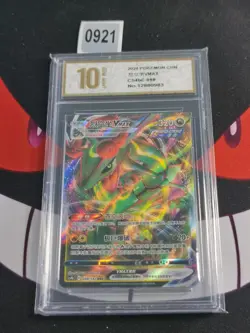 Pokemon Card 2024 S-Chinese Rayquaza Vmax CS4bC 098/132-Pyxis gold 10 - Image 1